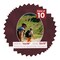 Dark Red Suede Mat Board for 14x18 Frames - Oval Opening for 12x15 Photos